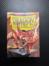 Dragon Shield Matte Sleeves - Ruby (100ct)