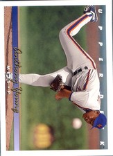1993 Upper Deck Anthony Young New York Mets #71 MLB Baseball Card RC Rookie MLB. rookie card picture