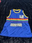 Fat Lever Denver Nuggets Autographed Basketball Jersey BAS Original Signed