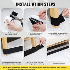 Sofa Guard Pet Access Under Bed Adjustable Edge Cover Childproof Dust Prevention