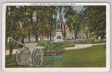 Hannah Dustin Monument Haverhill Massachusetts Postcard
