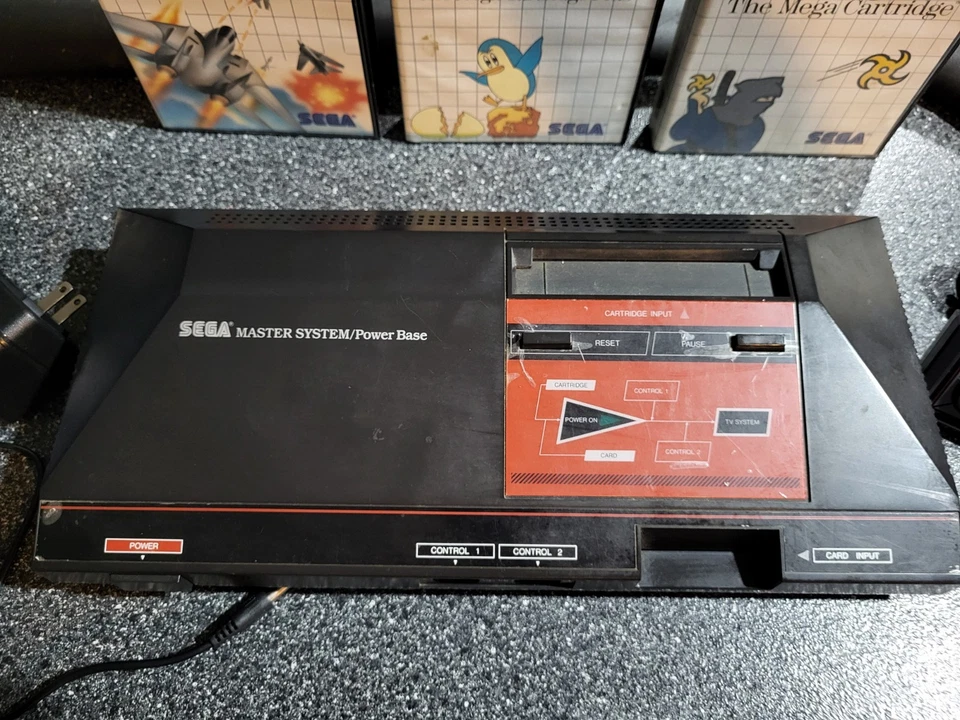 Paquete de consola SEGA Master System con lote de juegos PROBADOS FUNCIONANDO Foto 2 de 4