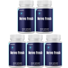 Nerve Fresh Nerve Health Support, 5 Bottles Official Nerve Dietary Supplement