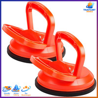 Glas Saugheber φ118Mm Tragkraft 40Kg Vakuumheber Orange FüR Glatte OberfläChen