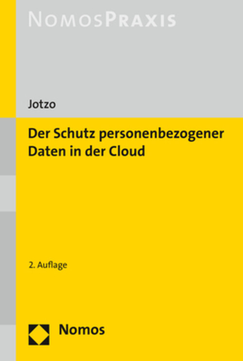 Thumbnail - Der Schutz Personenbezogener Daten In Der Cloud Florian Jotzo