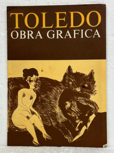 Toledo Obra Grafica  Francisco Toledo por Luis Cardoza y Aragon 1969 - Picture 1 of 2