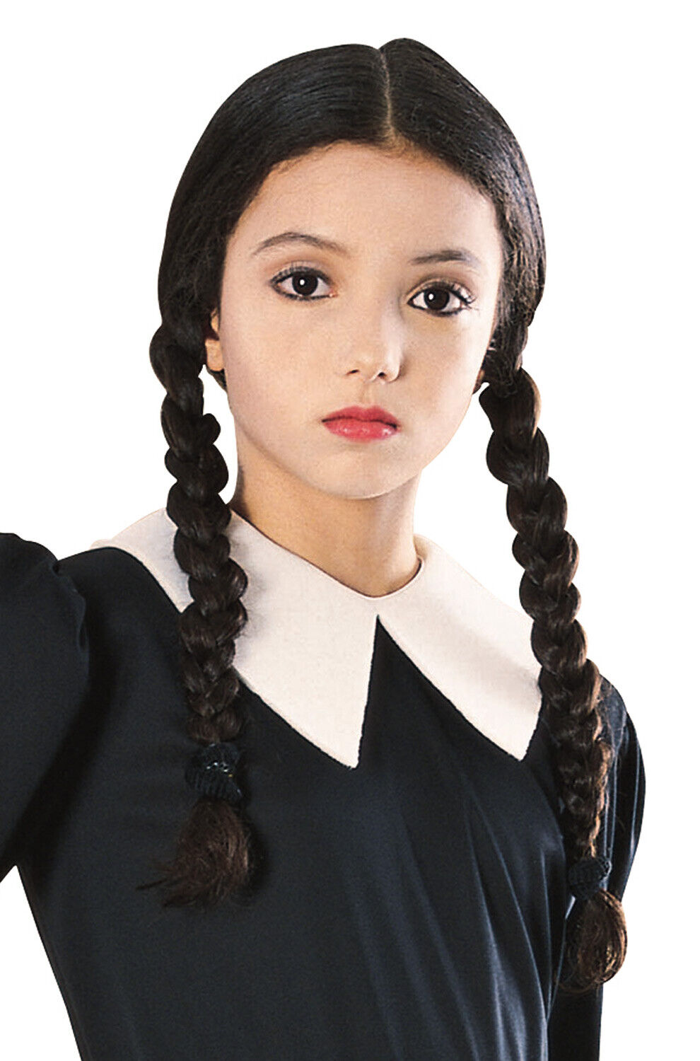 Wednesday Addams Family Child Costume Wig