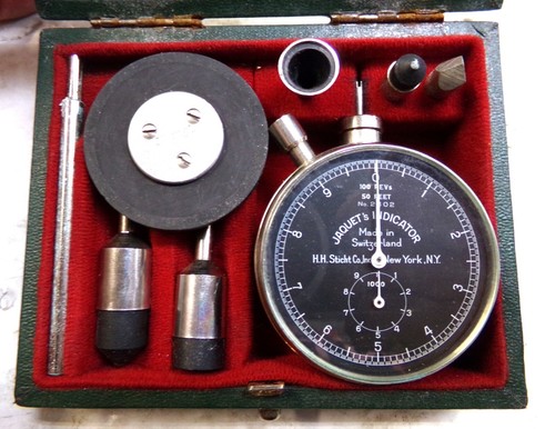 Jaquet's "Improved" Speed Indicator model 2302 from H.H. Sticht Co. #2574