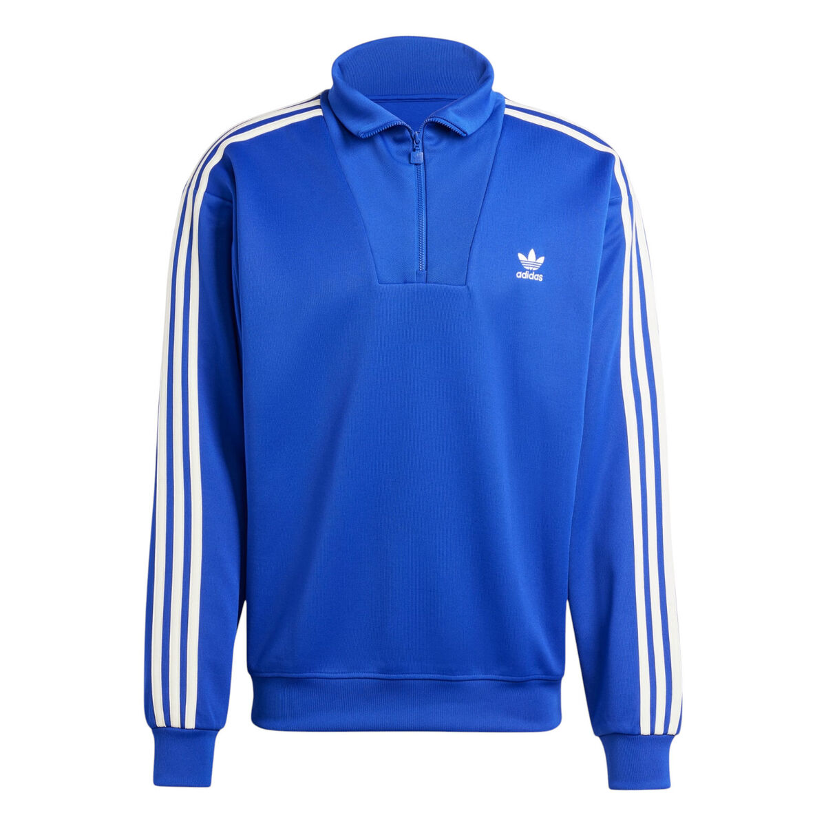 Men's Adidas Originals Lucid Blue Adicolor Funnel Neck Track Men's Adidas Originals Lucid Blue Adicolor Funnel Neck Track