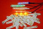 MODEL LOT of 20 Strips 3 LED Adhesive 12V 4 Colors MODELS JOUEF ROCO MKD