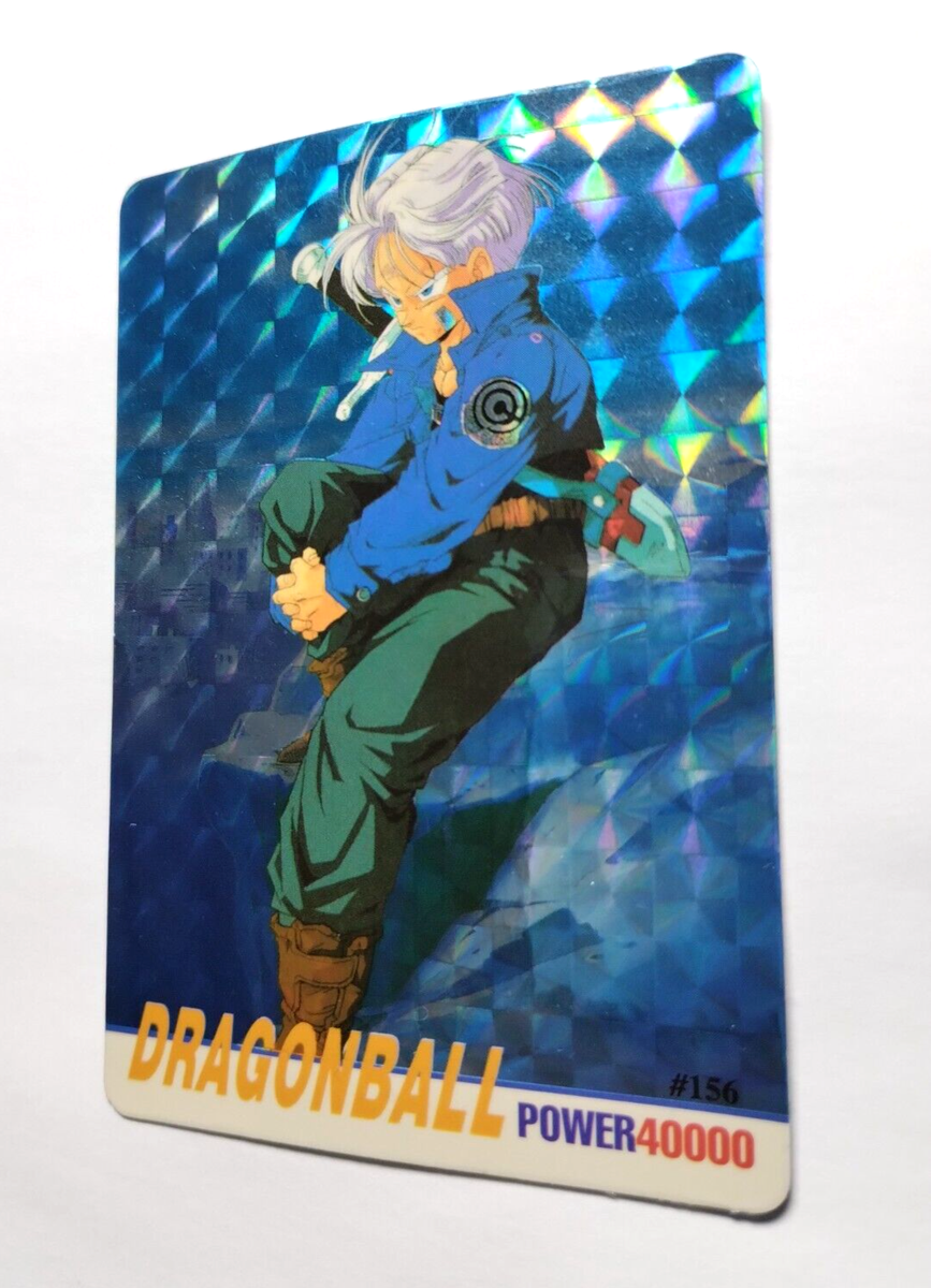 1999 DRAGON BALL Z Card #156 TRUNKS FUTURE VTG Foil | eBay