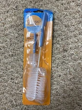 Evenflo Combo Bottle/Nipple Brush Assorted Colors Blue, Yellow Or White