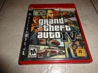 Grand Theft Auto IV PlayStation 3 PS3 Rockstar Video Game Tested Working