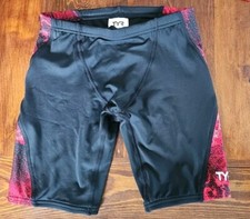 TYR Youth jammers Sz. 22, Red/black