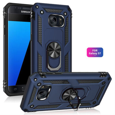 For Samsung Galaxy S7 S8 S9 S10 Plus Case Phone Cover Shockproof +Tempered Glass