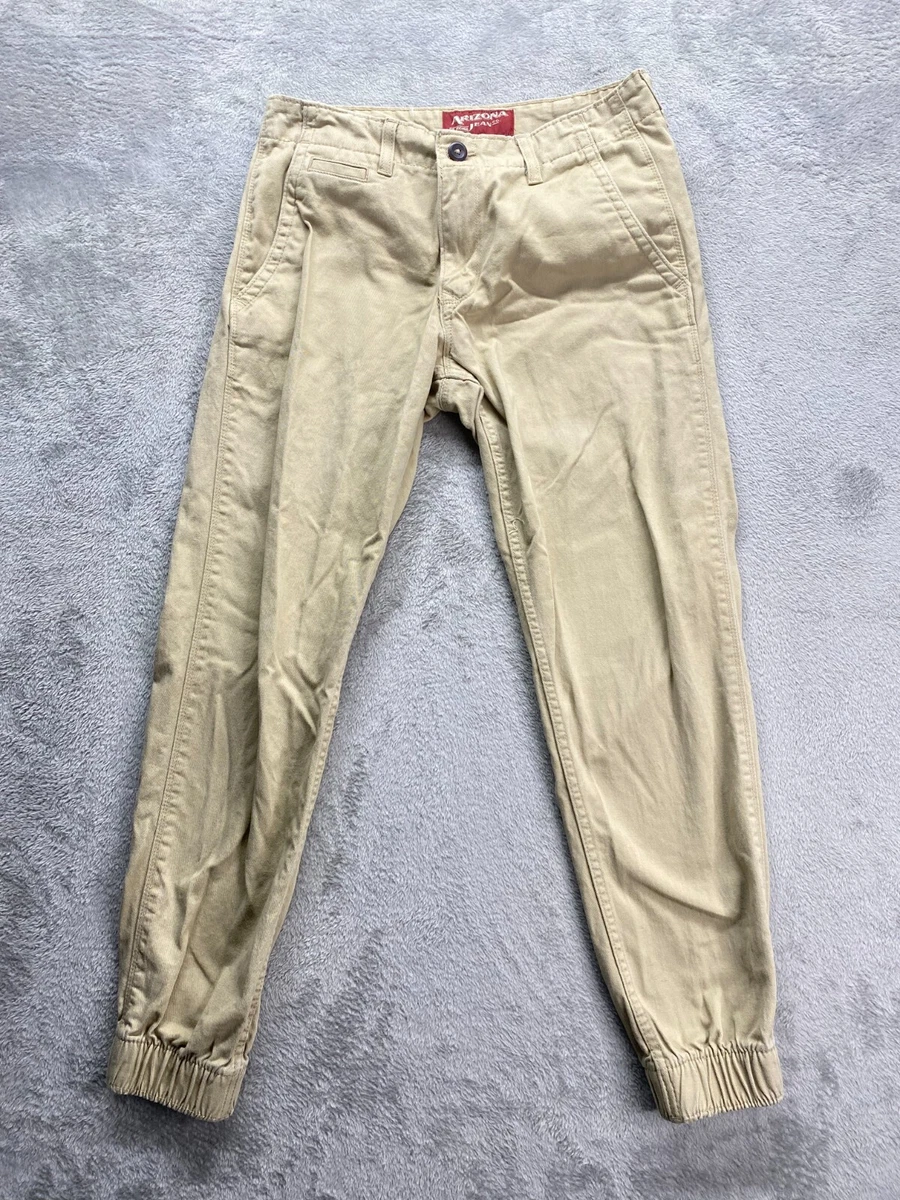 Cuffed khaki joggers store