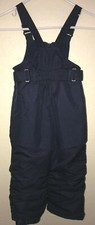 boys girls dark blue SNOW PANTS SKI BIB by CHEROKEE super clean condition WINTER