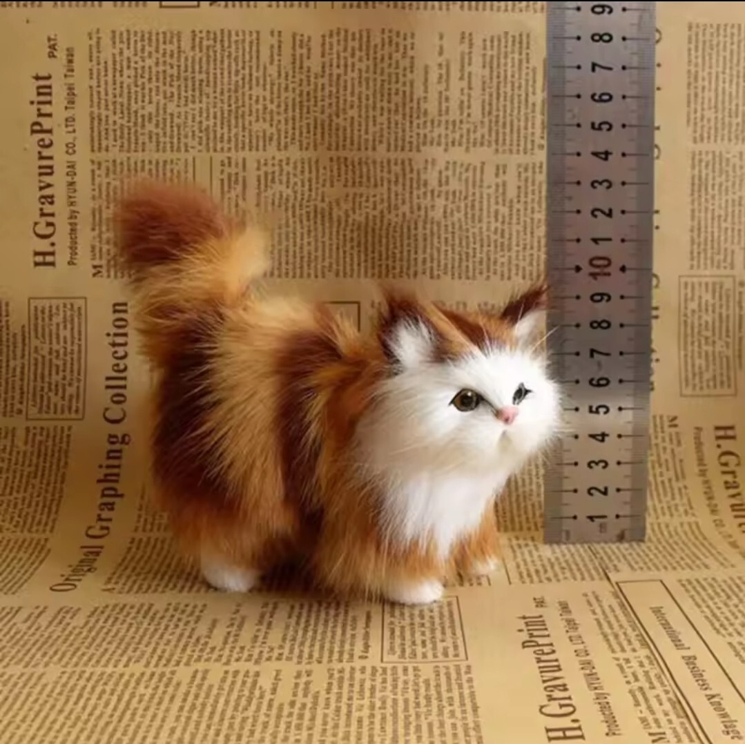 Mini Kitten Cat Plush Toy 5 Inch - Soft Stuffed Animal, Perfect for Kids & Todd