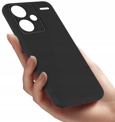 FÜR XIAOMI REDMI NOTE 13 PRO PLUS 5G - PUDDING  Etui Schutz Hülle Case SCHWARZ