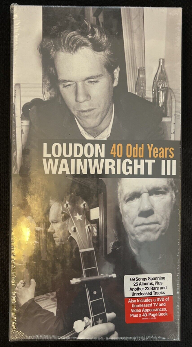 Loudon Wainwright 40 Odd Years (4CD Box Set w/ DVD, 2011
