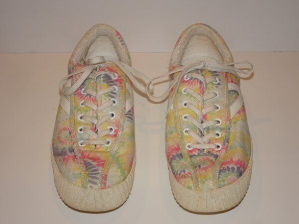 Tretorn Tie Dye Lace Up Low Top Sneakers Shoes Wo… - image 2
