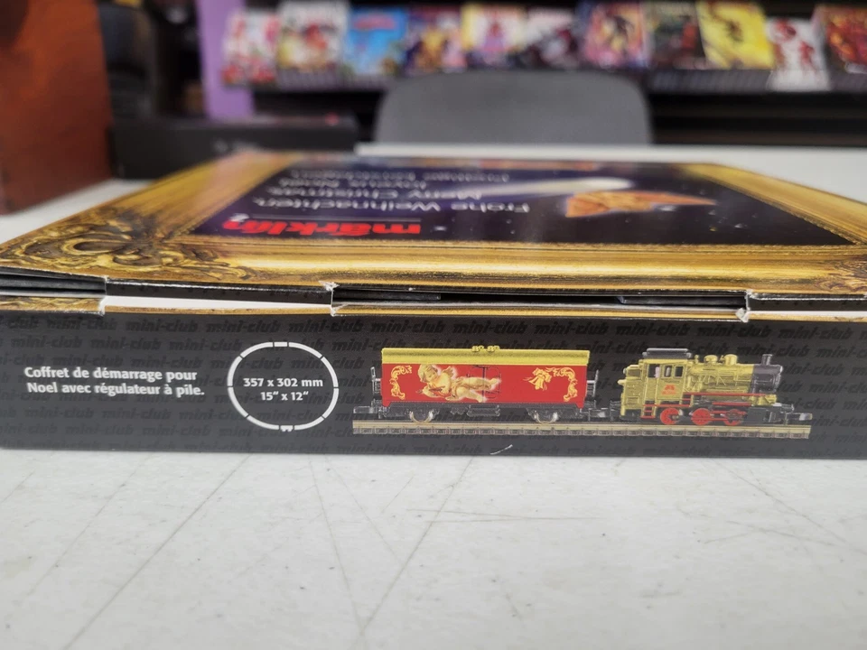 Z Scale Marklin 81522 5 Pole BR89 Christmas Starter Set New ORG Box RARE - Image 3 of 4