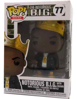 アメコミ Notorious B.I.G. with Crown 77 Notorious B.I.G. (with Crown) Figure - POP Rocks Series #77