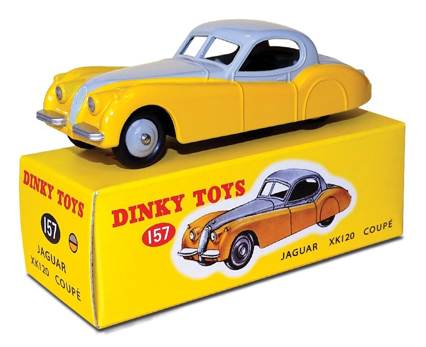 DISPONIBLE DINKY TOYS ATLAS JAGUAR XK 120 COUPE BICOLORE 1/43 REF