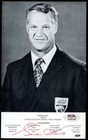 Gordie Howe PSA DNA Signed 5x8 Lincoln Mercury Photo Autogra
