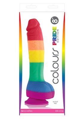 pride sex toys LGBT Pride Silicone Dildo / Sex Toy – Queer In The World: The Shop