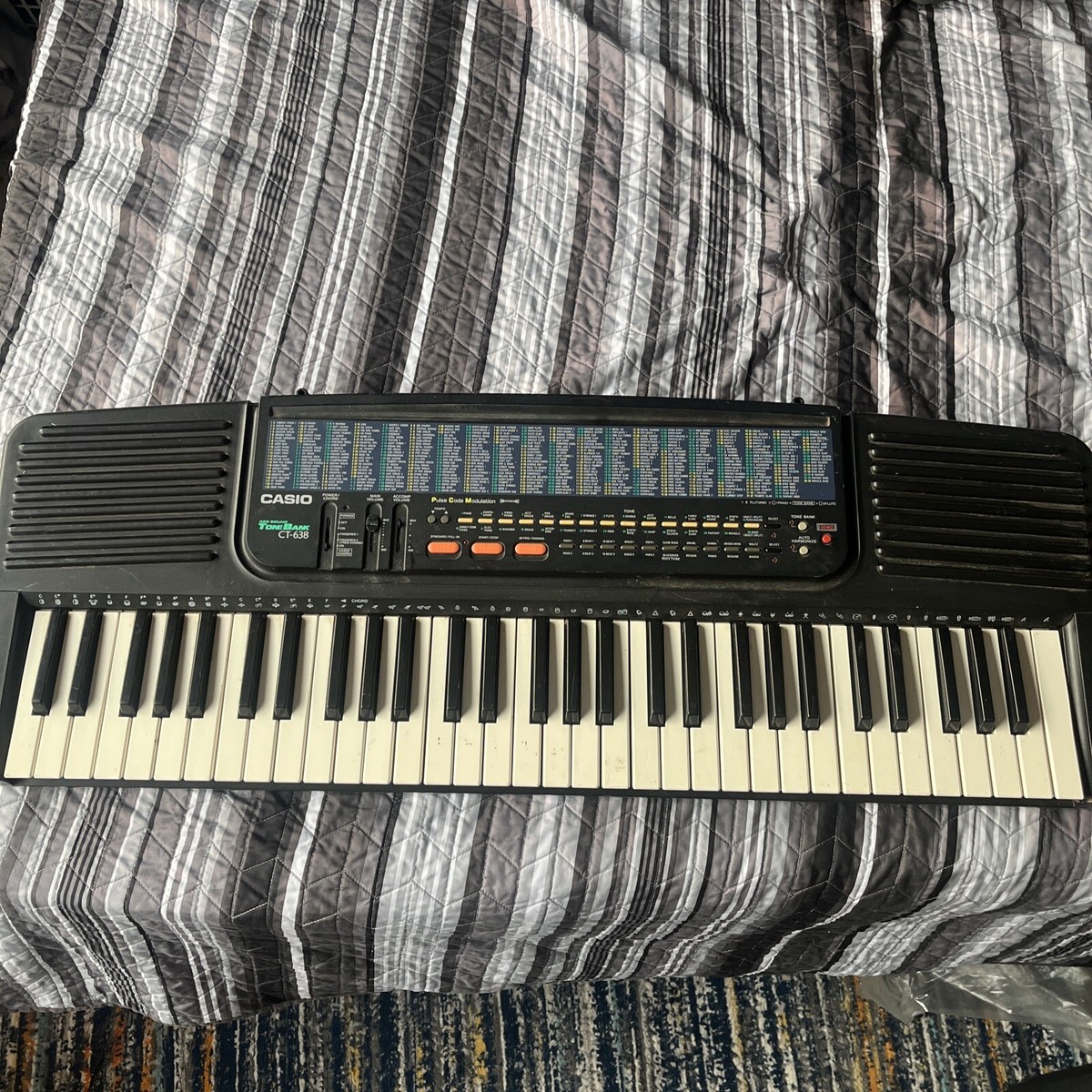 casio keyboard 61 keys ct-638 | eBay