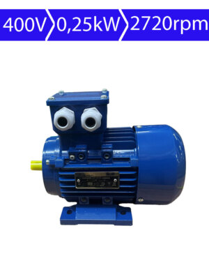 M.D-Motors-GL-IE2-632-2-B3, Elektromotor, Welle 11, 0,25kW, 2720 U/min