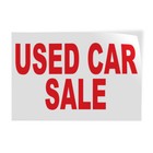 Decal Stickers Used Car Sale Red Auto Repair Shop Vinyl Store Sign Label
