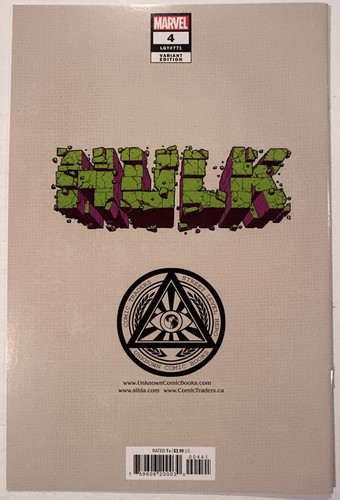 Hulk #4 Unknown Comics Kael Ngu Exclusive Var (02/16/2022) NM+ - Picture 2 of 2