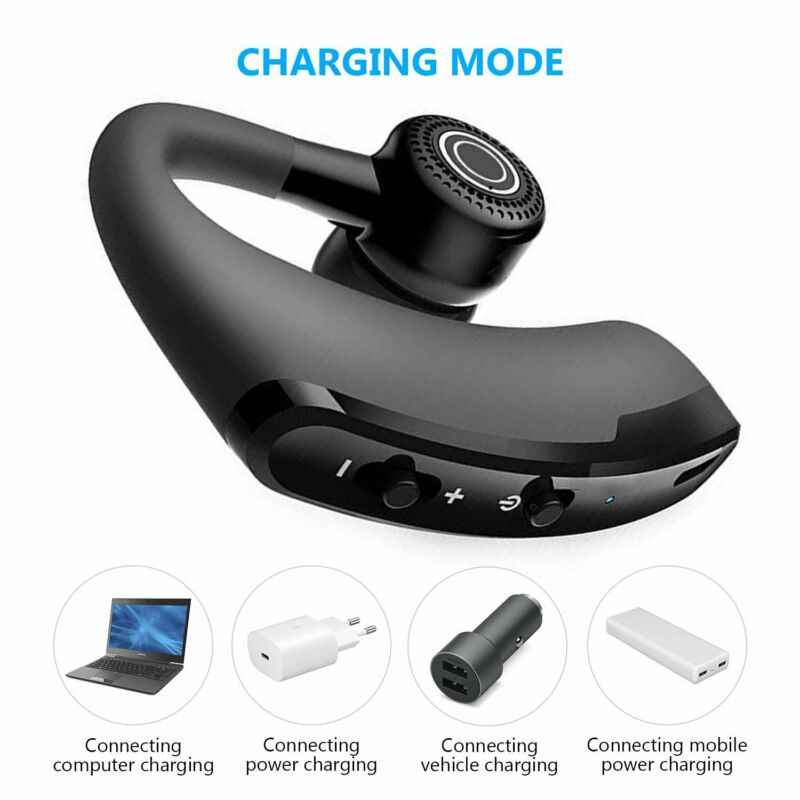 Wireless Bluetooth Headset Earbud Hands Free Earpiece for iPhone