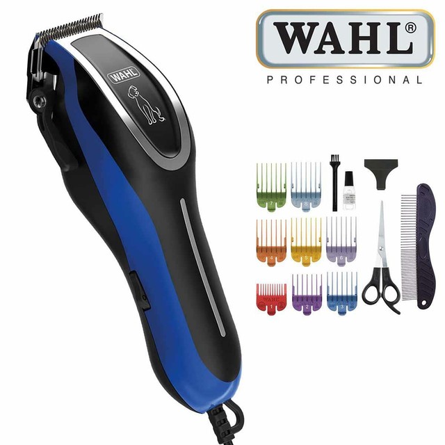 wahl deluxe u clip pro home pet grooming kit