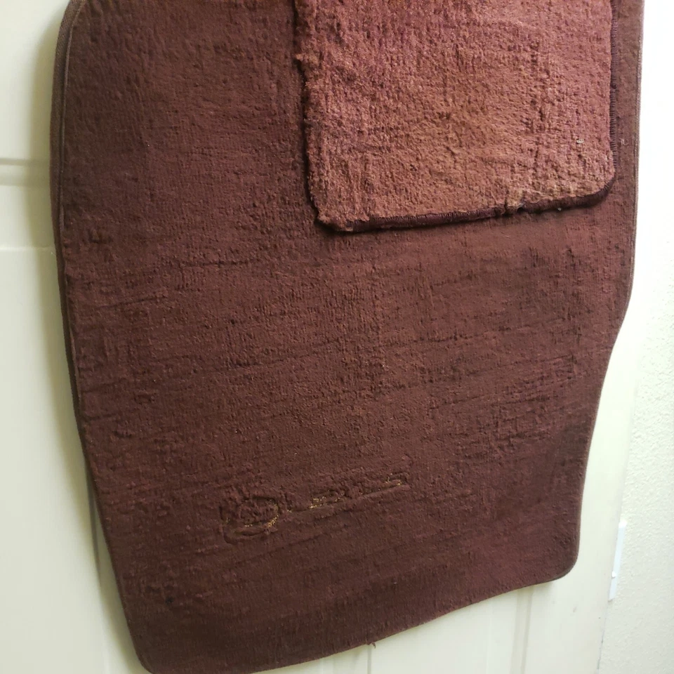 Alfombrillas Lexus ES250 1990-1991 OEM ultra raras borgoña Foto 4 de 4