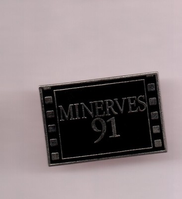 Pin's Film Foto Kino / Minerves 1991 (EGF versilbert) 