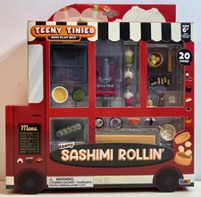 Teeny Tinies Sashimi Rollin' 20pc Mini Food Playset Dollhouse NEW