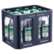 Adelholzener Mineralwasser Sanft PET Flasche MEHRWEG ohne Kasten 12x 1,00L 