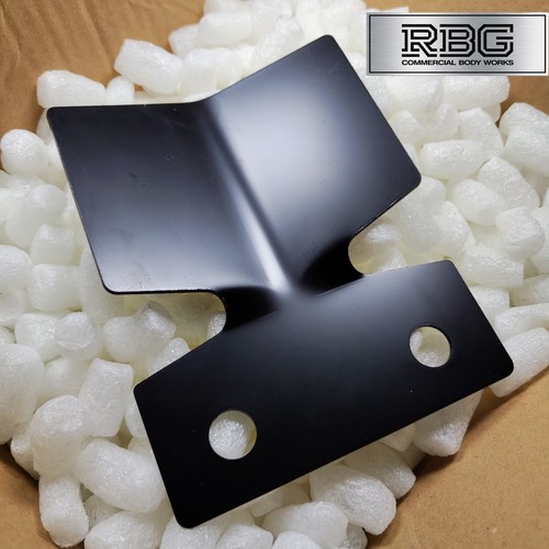 Bumper Protector Towbar Plate Tow Ball BLACK Bolt on Bracket Towing Trailer - Picture 2 of 14