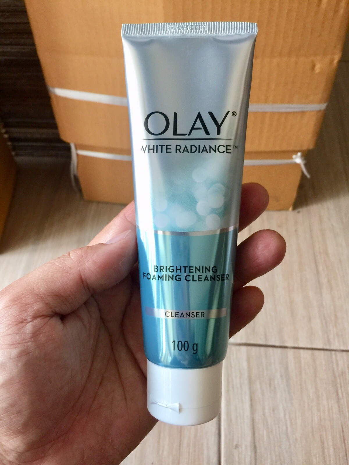 olay advanced whitening cleanser