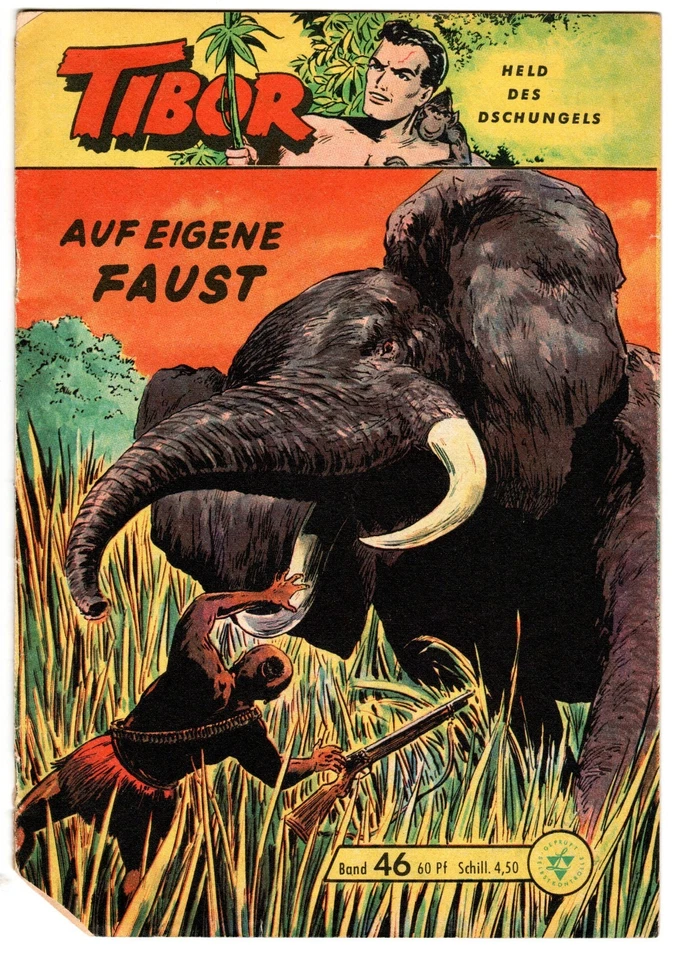 Tibor Großband 46, Original-Lehning-Verlag von 1962 mit Sammelmarke - Bild 1 von 3