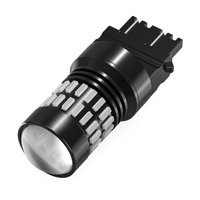 Alert Brake Tail LED Lights Bulbs 3157 Bright Red Flashing Strobe Rear Safety