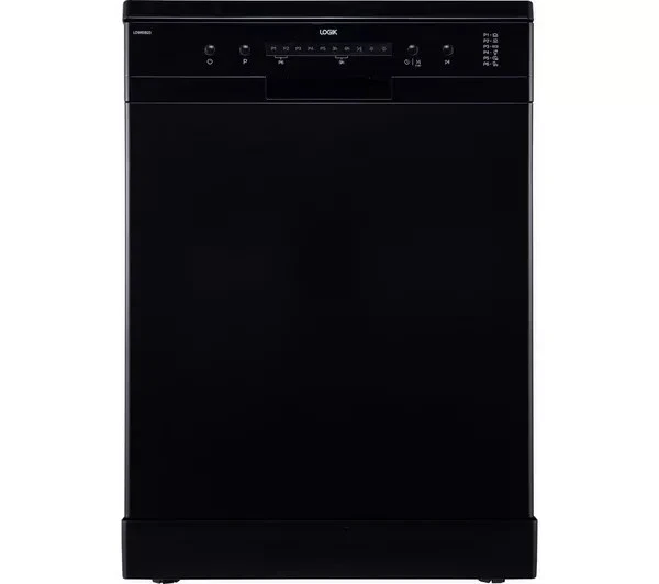 Neu Graded Logik LDW60B23 Full Size Geschirrspüler - Schwarz UVP 249€ C14
