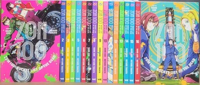 ZOM 100: Bucket List of the Dead Manga Vol 1-17 Viz Brand New