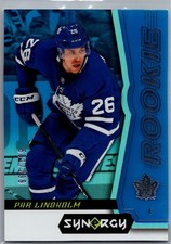 2018-19 Upper Deck Synergy PAR LINDHOLM Rookie /799 Blue Parallel #47