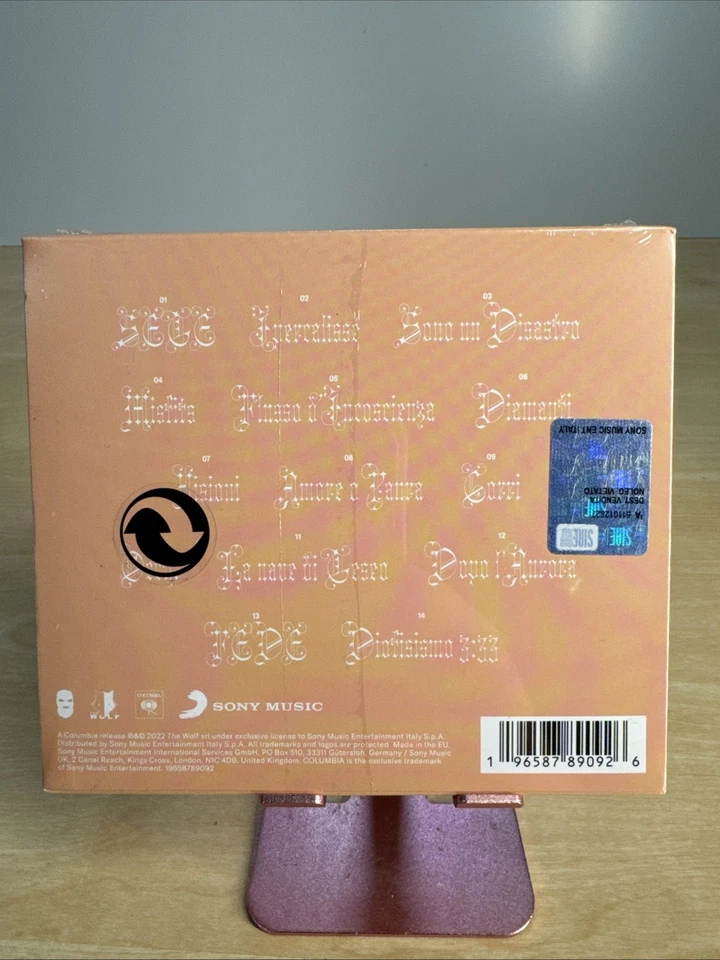 Mezzosangue – Sete (Limited Edition CD, 2022, Sony Music) - Bild 2 von 3