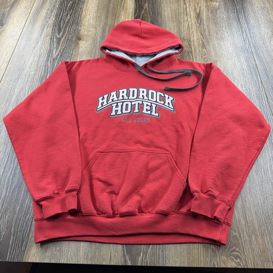 Sudadera con capucha vintage Hard Rock Café para hombre L gris Tulsa OK Hotel EE. UU. Foto 2 de 4