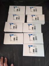 9 PCS Eaton BRP120DF 120 20A 1-Pole Circuit Breakers